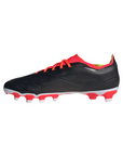 Adidas scarpa da calcio da uomo Predator League MG IG7725 nero-bianco-rosso