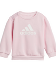 Adidas tuta sportiva da bambino Essentials 3 Strisce IJ8856 rosa-prugna