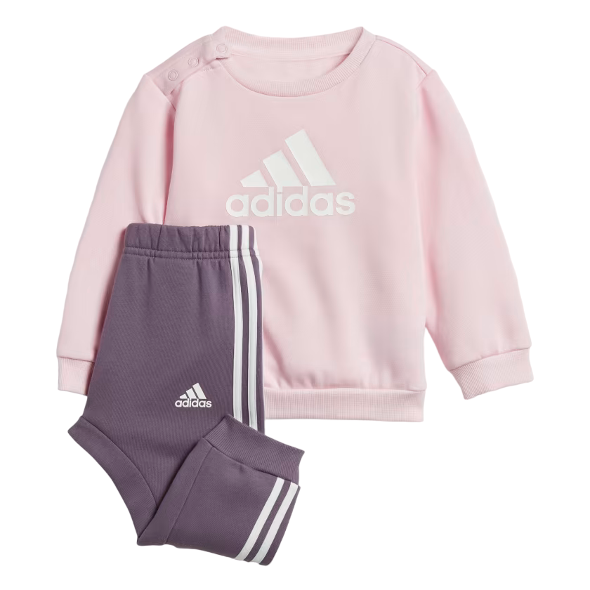 Adidas tuta sportiva da bambino Essentials 3 Strisce IJ8856 rosa-prugna