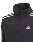 Adidas tuta sportiva da ragazzi Basic 3-Stripes GN3967 nero-bianco