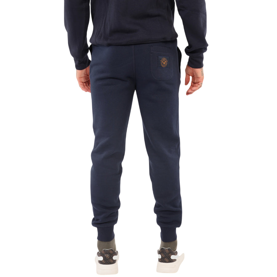 Aeronautica Italiana Pantalone Sportivo Uomo 011214U NAVY - Comfort e Stile Essenziale - retro 