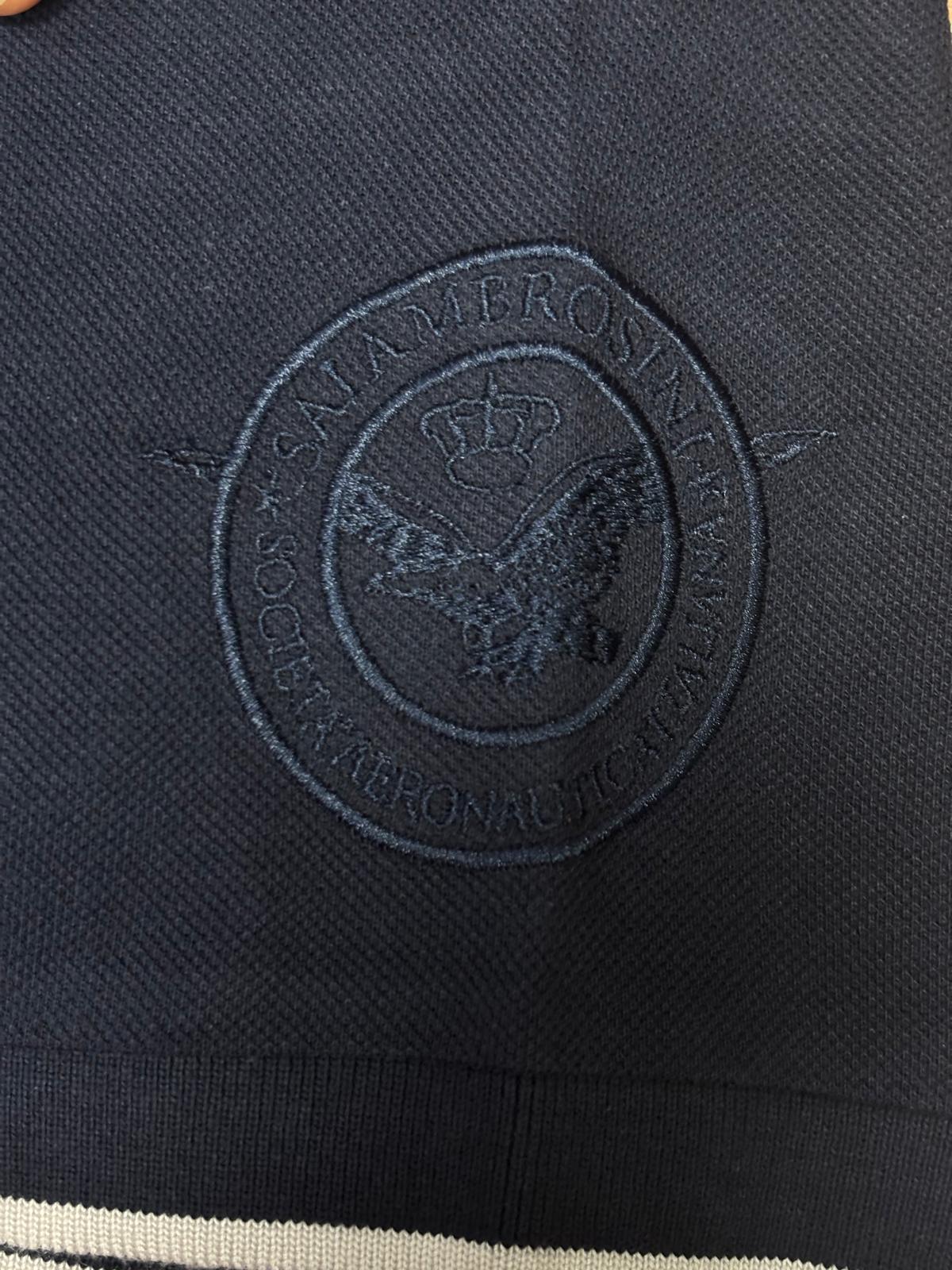 Aeronautica Italiana Polo Manica Corta Uomo Blu - ARE6PL031069U