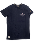 Aeronautica Italiana maglietta manica corta da uomo 035797U blu