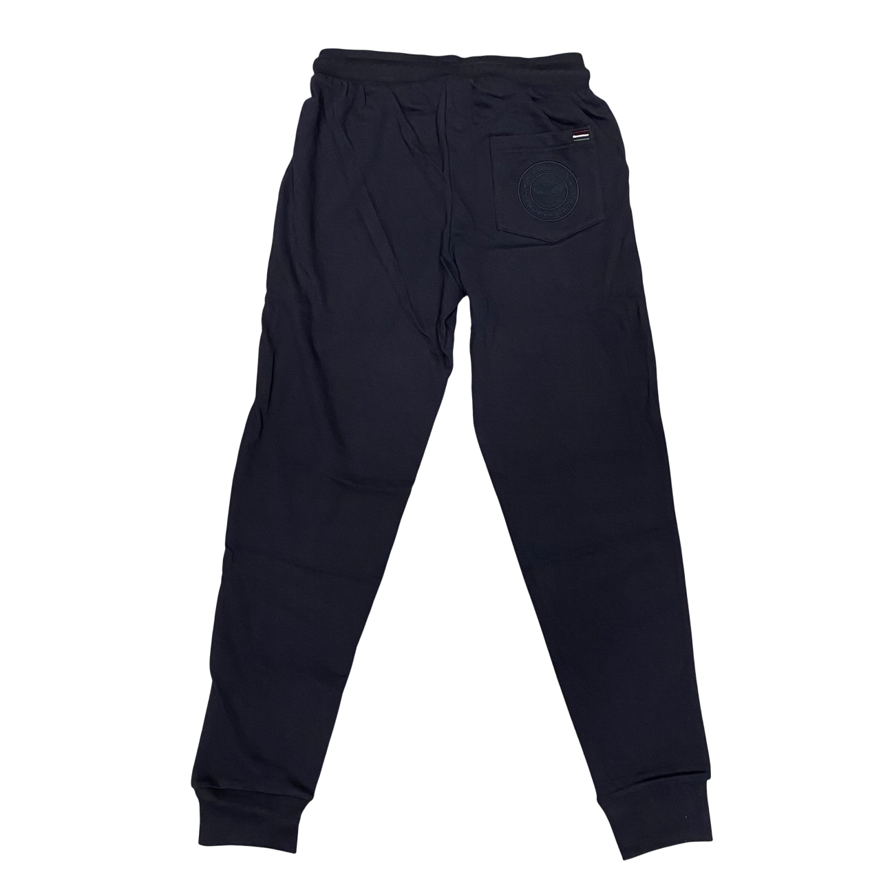 Aeronautica Italiana pantalone sportivo da uomo con patch 10412 blu