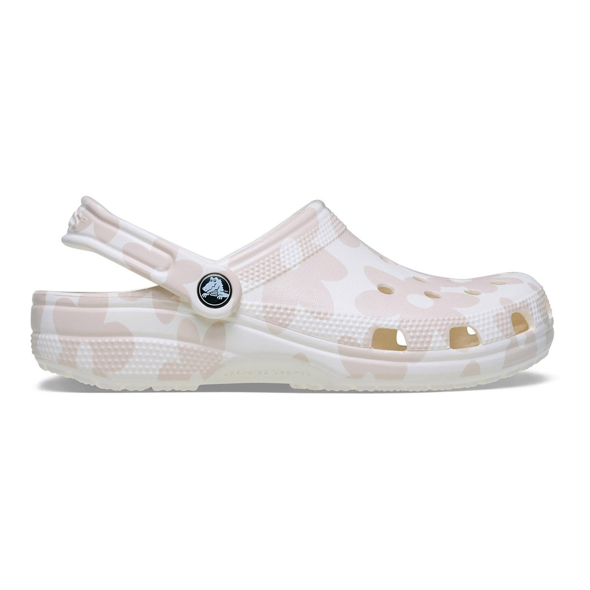 Croca sandalo da donna Classic Pop Petals Clog 214090-0PZ  gesso