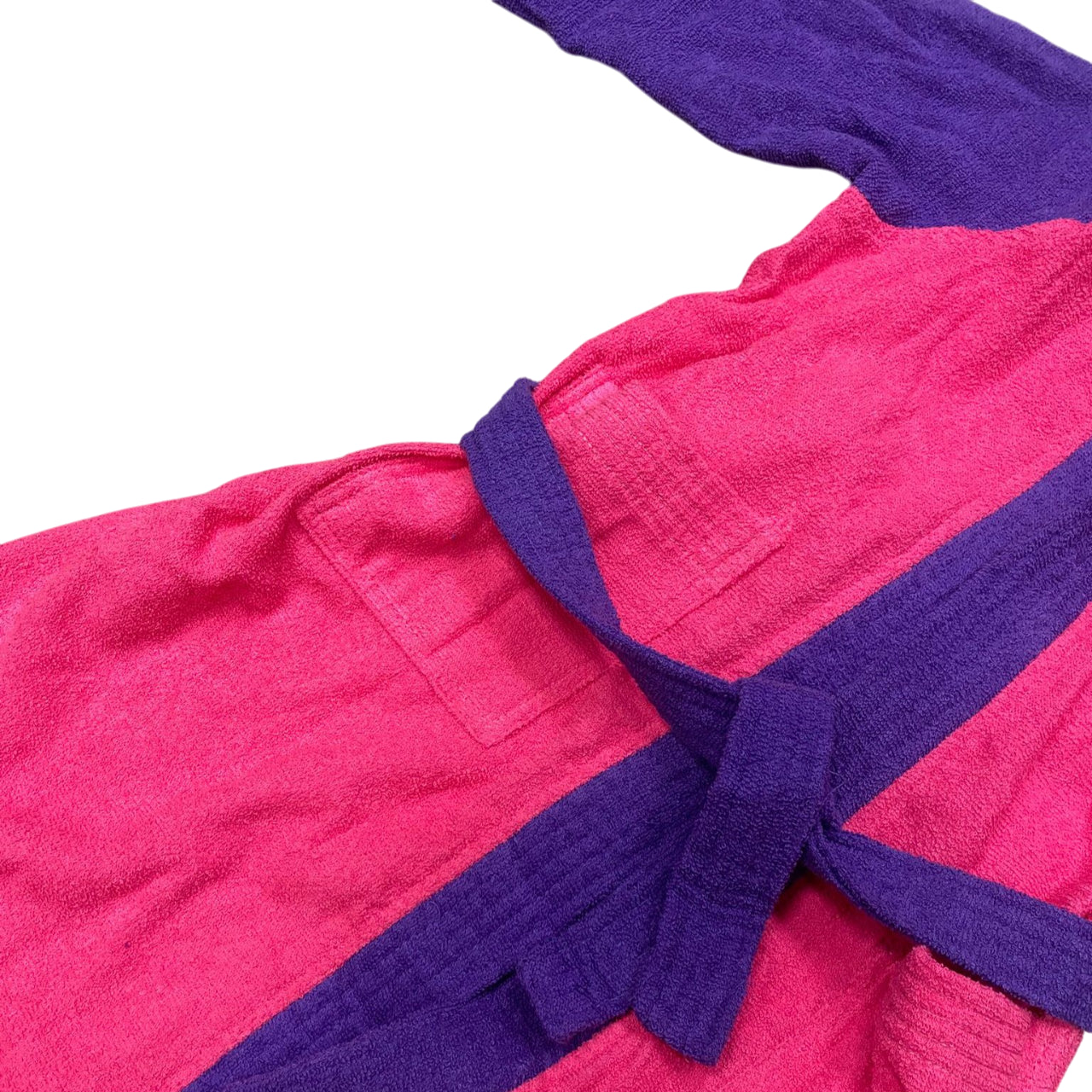 Arena Accappatoio Junior Cotton Robe 011690-909 Rosa-Viola Comfort e Assorbenza - tasca