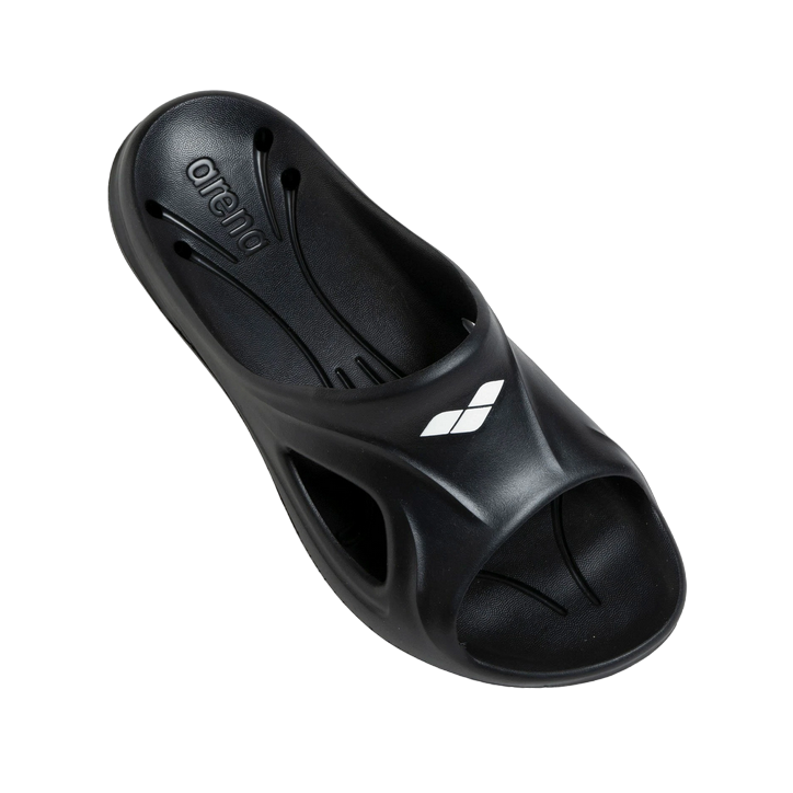 Arena ciabatta da piscina-mare da uomo Hydrosoft II Man Hook 003285 500 nero-bianco