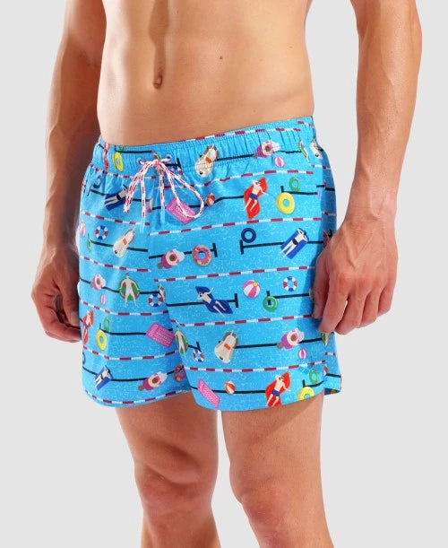 Arena costume da bagno a pantaloncino da uomo Water Allover 007159805 multicolore