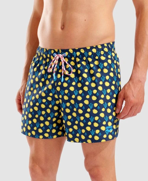 Arena costume da bagno a pantaloncino da uomo Water Allover Fish 007159730 multicolore