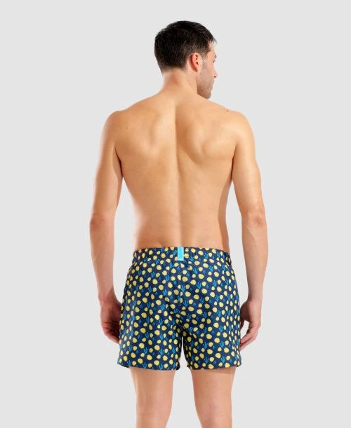 Arena costume da bagno a pantaloncino da uomo Water Allover Fish 007159730 multicolore