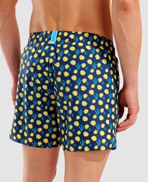 Arena costume da bagno a pantaloncino da uomo Water Allover Fish 007159730 multicolore