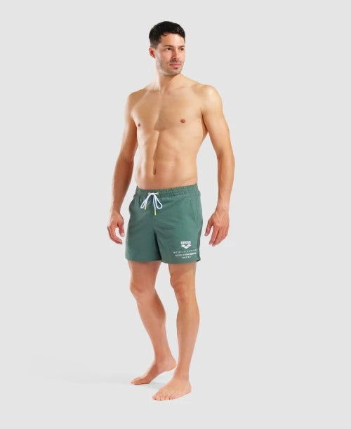 Arena costume da mare a pantaloncino Graphic Beach 010891600 salvia
