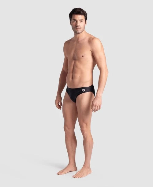 Arena costume da piscina da uomo Santamarias R 006449501 nero-bianco