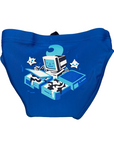 Arena costume a slip da da bambino Game Swimm 0072355700 blu cina