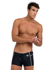 Arena costume da bagno aderente a pantaloncino da uomo Pro File 006376510 nero-bianco