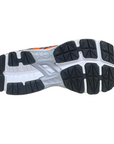 Asics scarpa da corsa da ragazzo GT 1000 4 C558N 3093 arancio-argento-nero