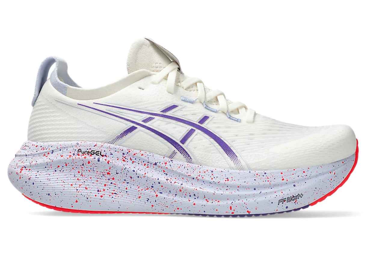 Asics GEL-NIMBUS 27 TOKYO 1011C120.500 Viola – Scarpa running uomo comfort ammortizzazione PureGEL frontale