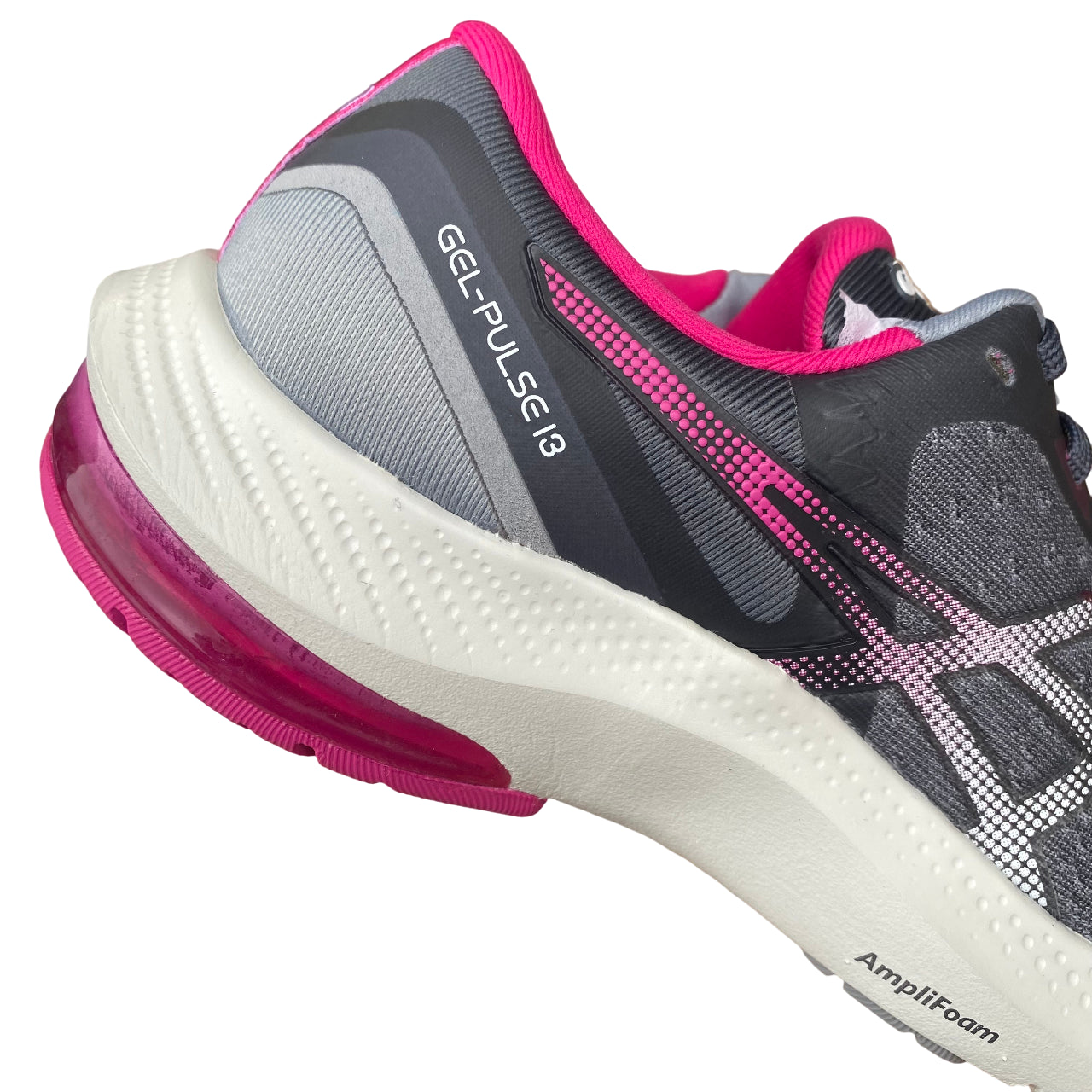 Asics Gel Pulse 13 scarpa da corsa 101B035-020 carrier grey-white - tallone