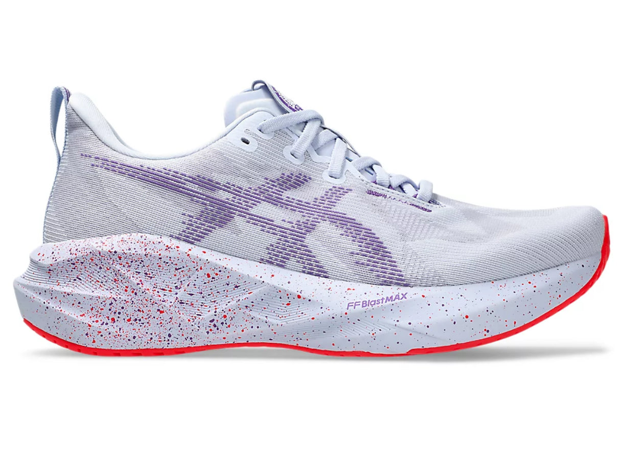 Asics Novablast 5 Tokyo 1011C139-500 Viola – Scarpa running uomo, ammortizzazione e reattività, frontale