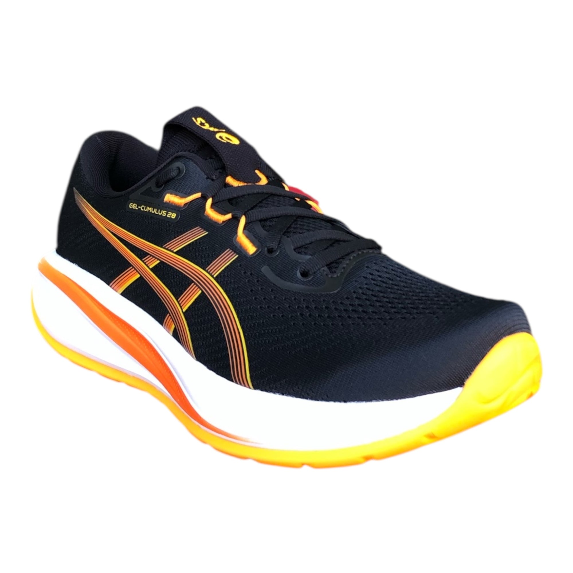 Asics Scarpa Running Uomo Gel Cumulus 28 1011C143-004 Nero tomaia