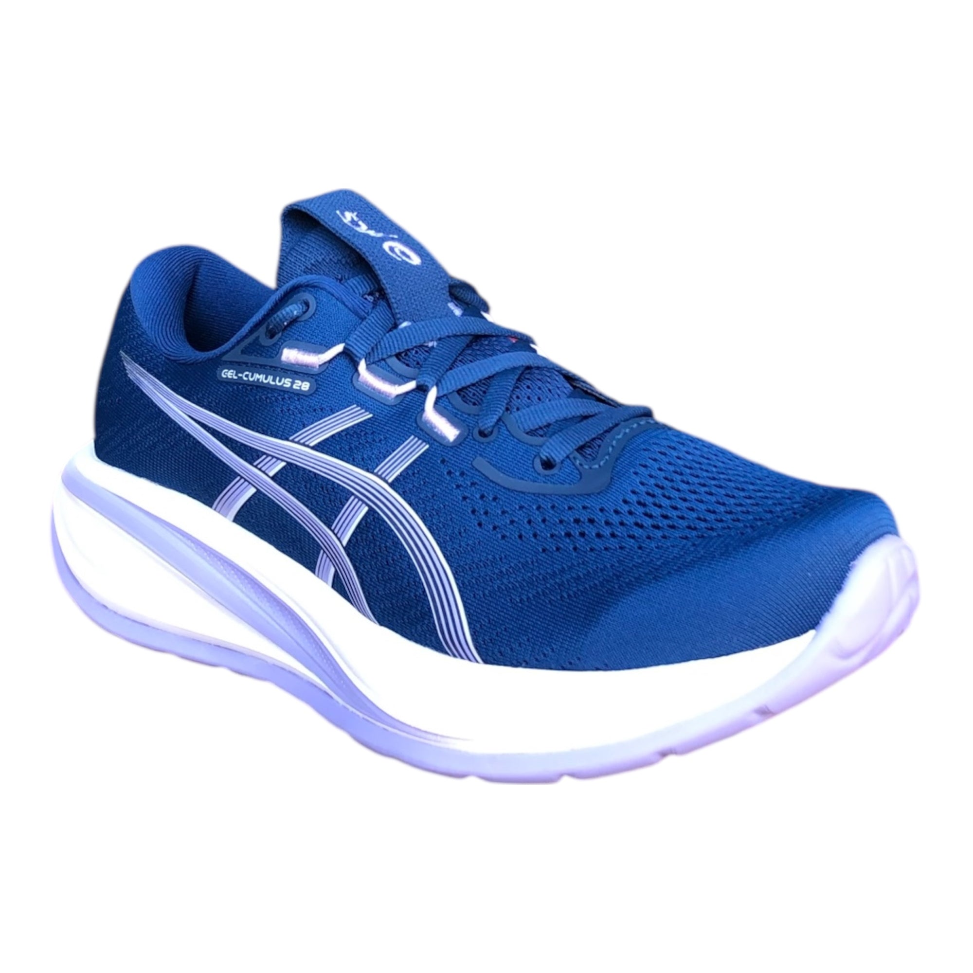 Asics scarpa da corsa da donna Gel Cumulus 28 1012B916-402 blu chiaro tomaia traspirante