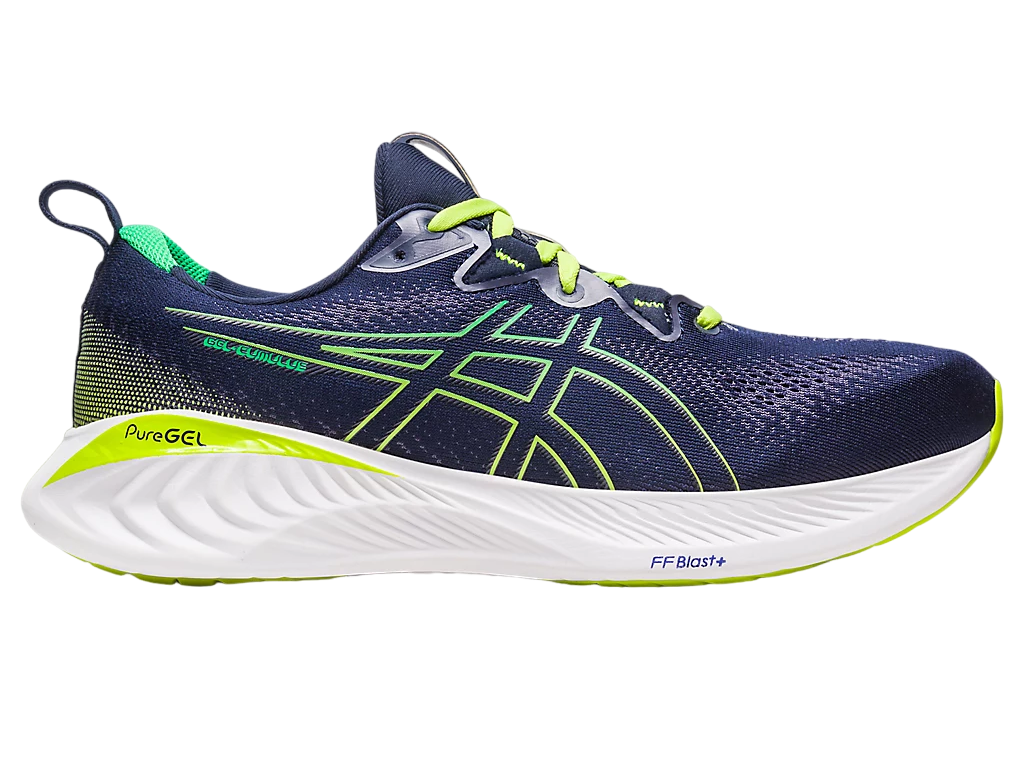 Asics scarpa da corsa da uomo Gel Cumulus 25 1011B621-400 blu-verde