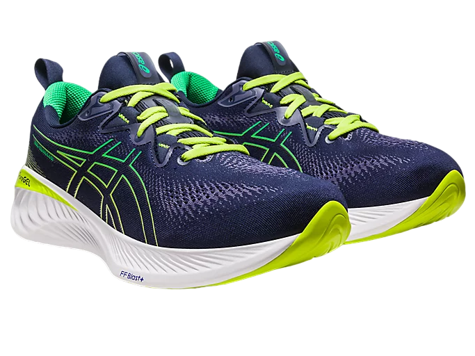 Asics scarpa da corsa da uomo Gel Cumulus 25 1011B621-400 blu-verde 2