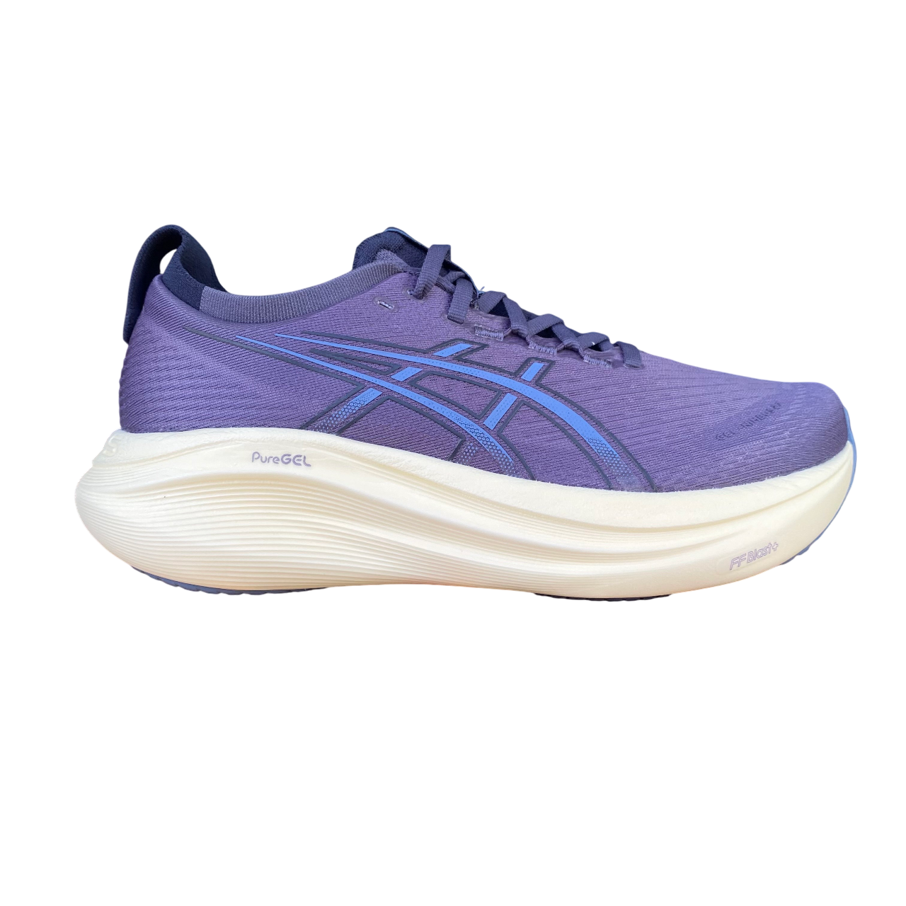 Asics scarpa da corsa da uomo Gel Nimbus 27 1011B958-500 indaco-blu