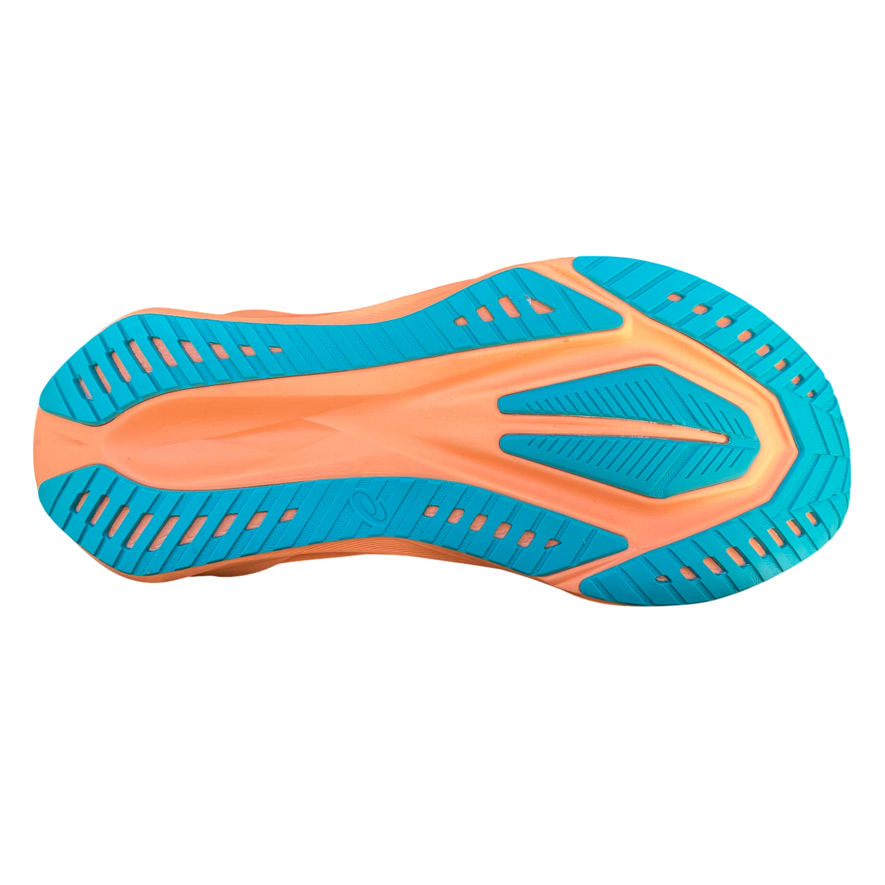 Asics scarpa da corsa da uomo Novablast 5 1011B974-400 verde acqua-arancio