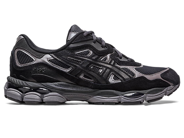 Asics scarpa sneakers da uomo Gel-NYC 1201A789-020 Graphite Grey-Black