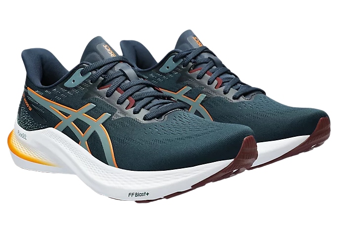 Asics scarpe da corsa da uomo GT-2000 12 1011B691-401 blu alzavola 2