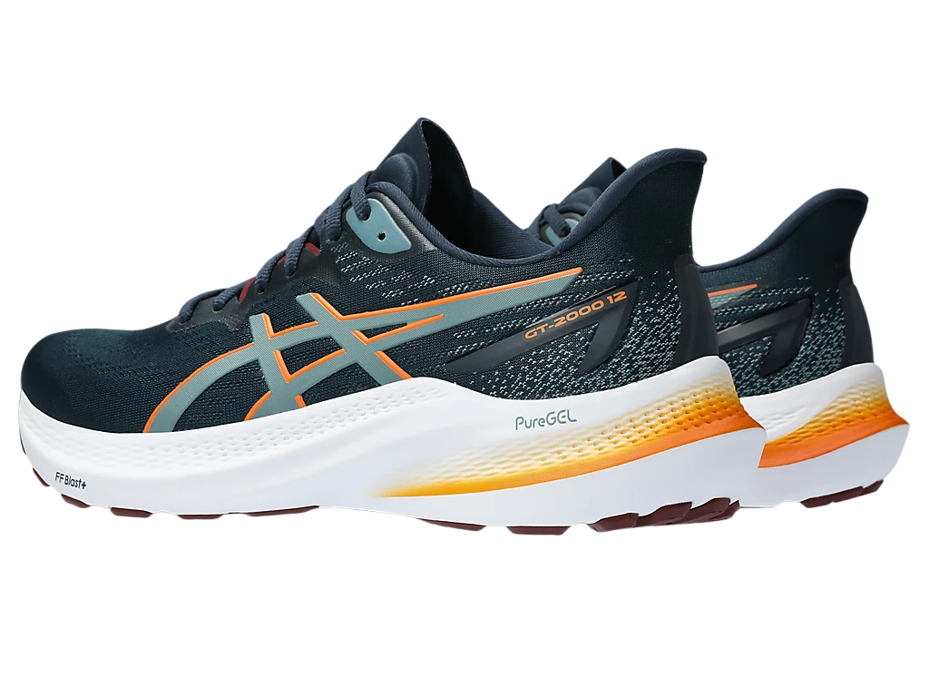 Asics scarpe da corsa da uomo GT-2000 12 1011B691-401 blu alzavola 3
