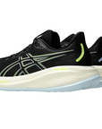 Asics scarpa da corsa da uomo Gel Cumulus 26 1011B792-006 nero-giallo