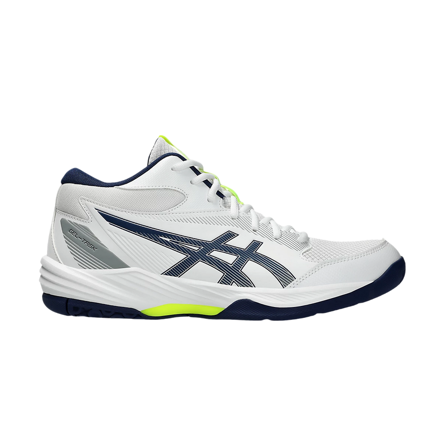 Asics scarpa da pallavolo da uomo Gel Task MT 4 1071A102-100 bianco-blu