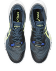 Asics scarpa da pallavolo da uomo Metarise 1051A058-401 blu giallo