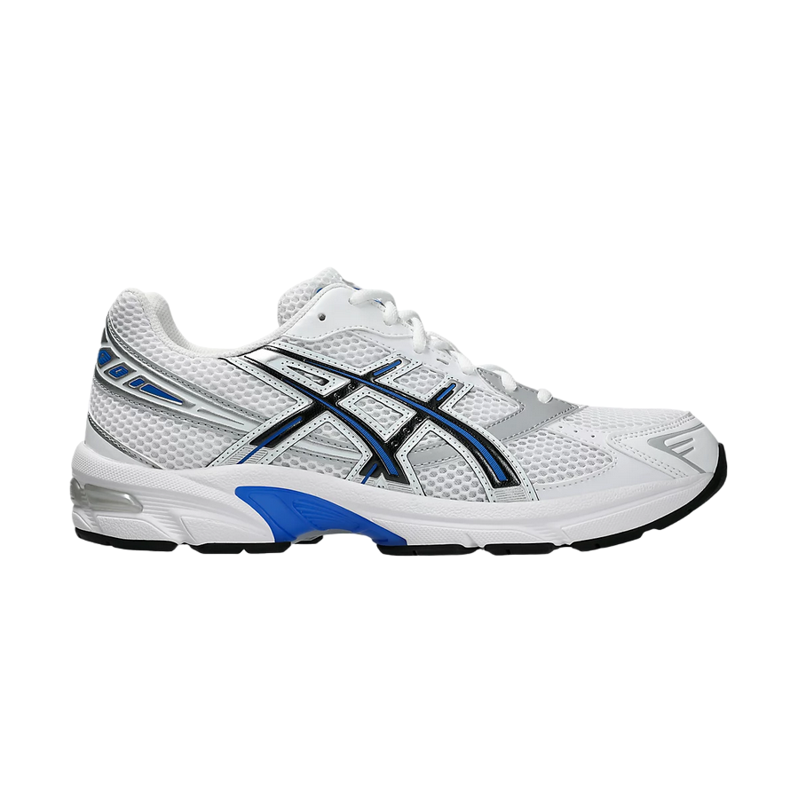 Asics scarpa sneakers da uomo Gel-1130 1201A256-119 bianco-blu chiaro