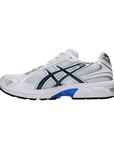 Asics scarpa sneakers da uomo Gel-1130 1201A256-119 bianco-blu chiaro