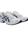 Asics scarpa sneakers da uomo Gel-1130 1201A256-119 bianco-blu chiaro