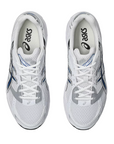 Asics scarpa sneakers da uomo Gel-1130 1201A256-119 bianco-blu chiaro