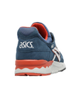 Asics scarpa sneakers da uomo Gel Lyte V H6A2Y 4510 blu-grigio