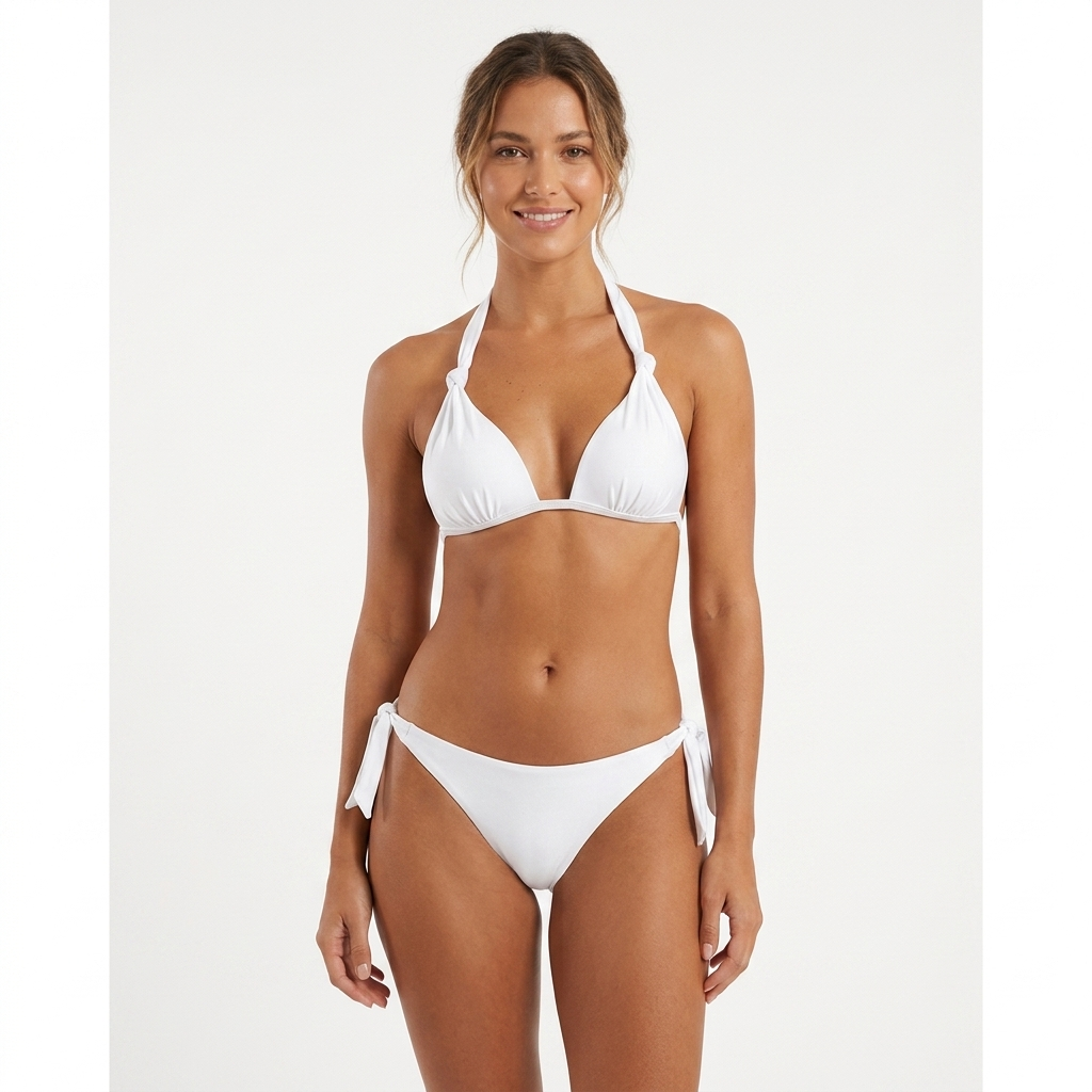 Astrolabio Costume Due Pezzi Donna M78R 010 Bianco | Eleganza Estiva