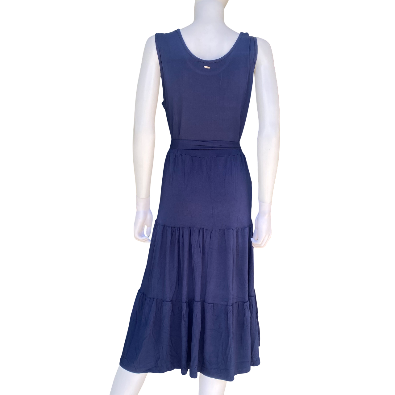 Astrolabio vestito smanicato da donna M86G 956 blu_retro