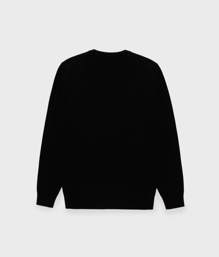 RefrigiWear Bennet Wash Pullover M26908 MA0015 G060 Nero - Maglione Uomo in Lana Merino