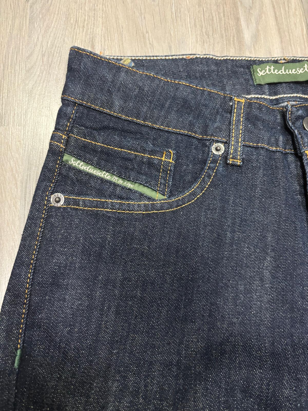Setteduesette by Klixs pantalone jeans uomo Mike 01154EJ blu