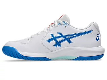 Asics scarpa da tennis junior Gel Dedicate 9 GS 1044A085-100 bianco
