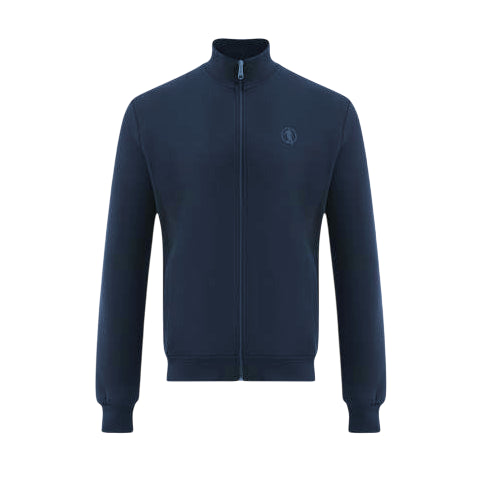 Bikkembergs Felpa Uomo con Cerniera BMF1248 Blu
