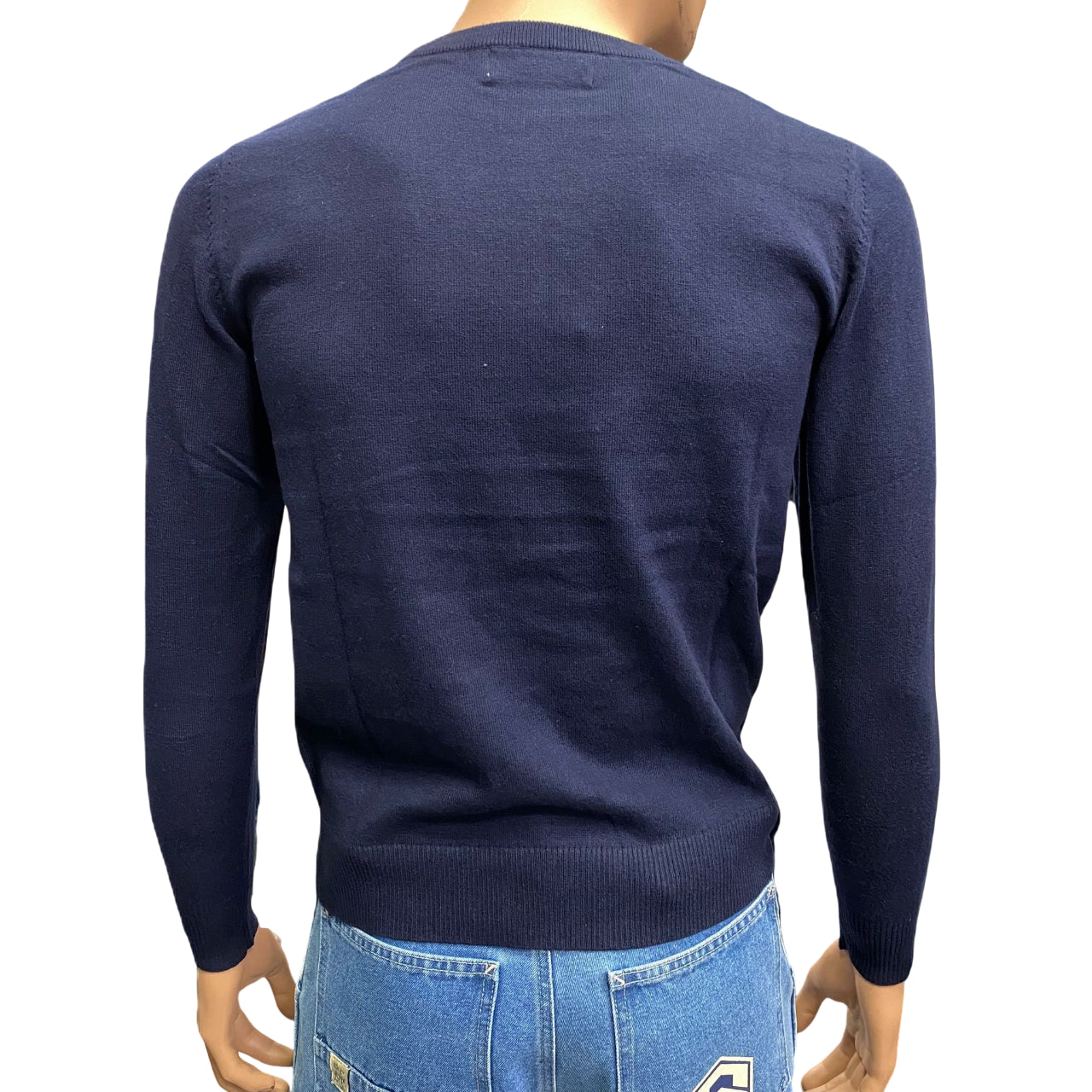 Bikkembergs Maglia Girocollo Uomo BMM1259 7010 Blu – Stile e Comfort - RETRO 
