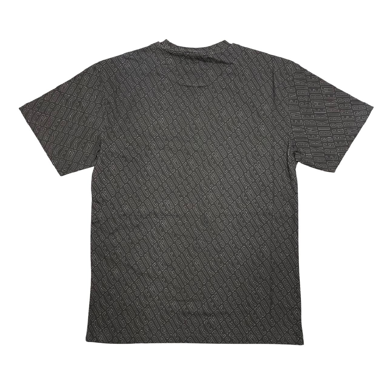 Bikkembergs maglietta manica corta con stampa All-Over BMT0912 8000 nero