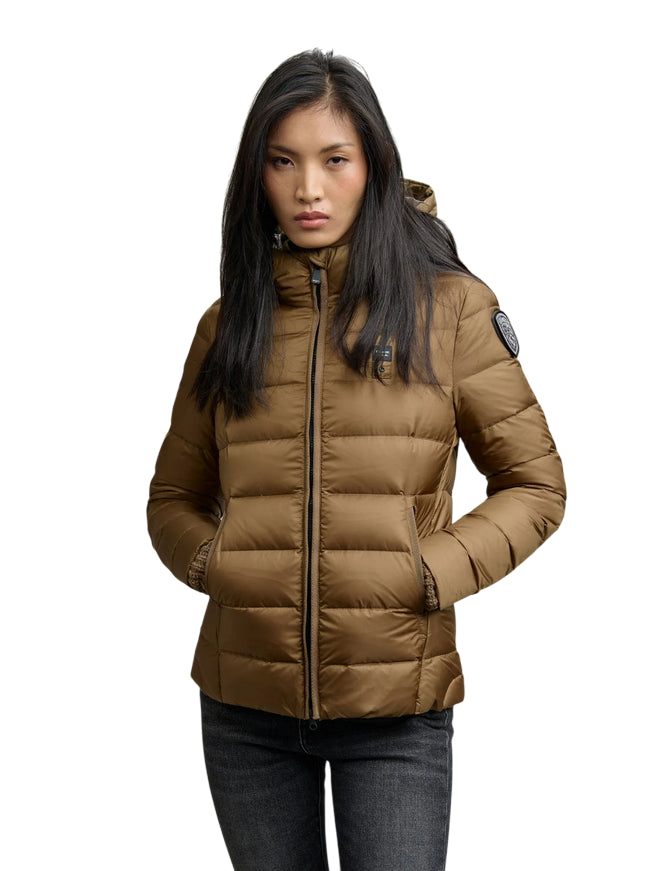 Blauer Piumino Charme 25WBLDC03100 Bronzo Donna Fitted