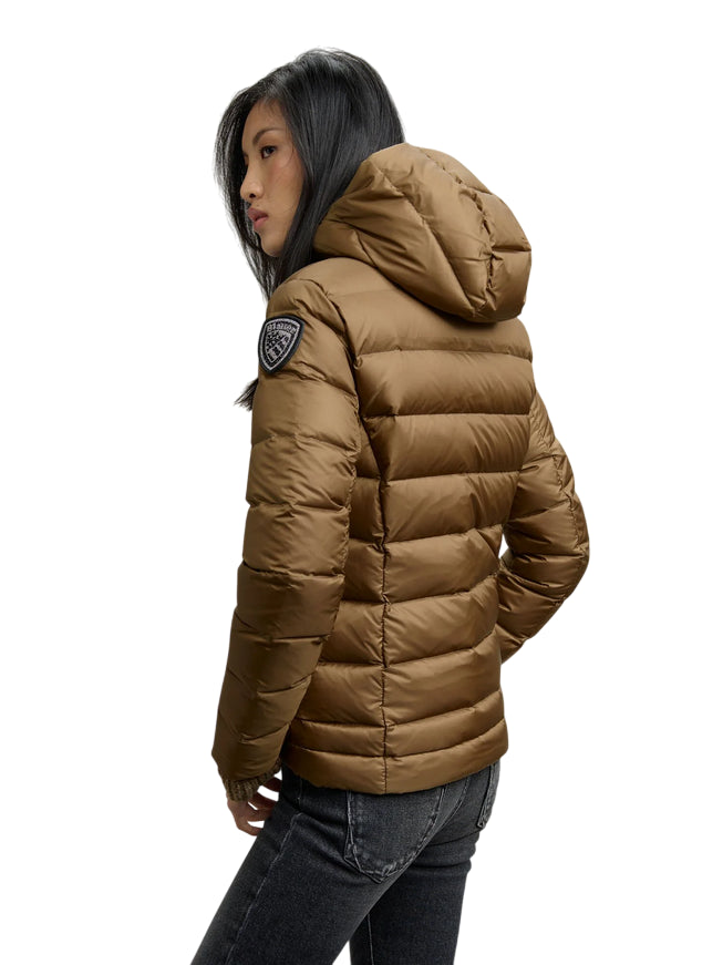 Blauer Piumino Charme 25WBLDC03100 Bronzo Donna Fitted - retro